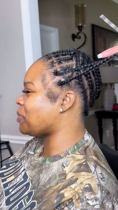 Box Braids In Ponytail, Braids In Ponytail, Rubberband Method Box Braids Crochet, Best Crochet Hair, Box Braids Crochet, Crochet Box Braids, Crochet Box, Curly Crochet Hair Styles