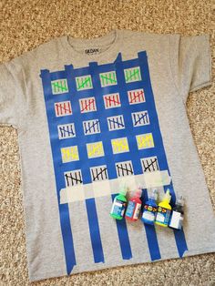 a t - shirt that has been made to look like a building with legos on it