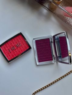 Dior blush aesthetic dior blush new shades dio blush cherry dior blush glow Dior Cherry Blush, Dior Blush Cherry, Aesthetic Dior, K Makeup, Flower Knows, Red Blush, Jackets Women