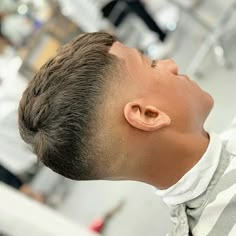 Short Hair Drop Fade, Mid Fade Short Haircut Men, Medium Fade Haircut Boys, Mid Skin Fade Men, High Fade Haircut Boys, Mid Drop Fade Haircut, Mens Low Fade Haircut, Mens Taper Fade Haircut, French Crop Low Fade