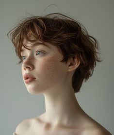 Make Up Guide, Short Haircut Styles, Very Short Haircuts, Hair Inspiration Short, Haircut Styles, Short Haircut, Hair Reference, Portrait Inspiration, Short Hairstyles For Women