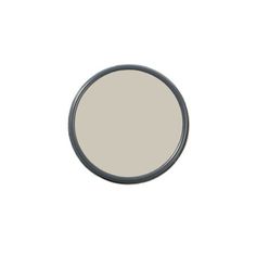 a round mirror on a white background with the reflection of it's light gray color