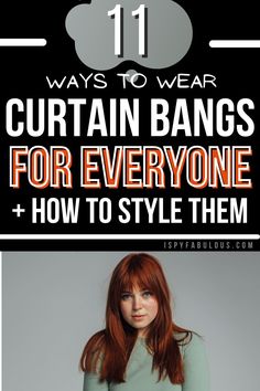 Curtain bangs (or fringe bangs) are super flattering and work on all face shapes, hair types, hair cuts and more. Find out which style is write for you and how to style them. Cut Curtain Bangs, Drugstore Hair Products, Fringe Bangs, Haircut Inspiration, Hair Mousse, Long Bangs, Hair Blog, Quick Hairstyles