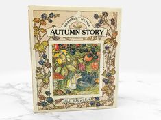 the front cover of an autumn story book