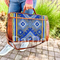 Convertible Kilim Travel Bag: Backpack, Weekend Duffel, and Boho Carpet Leather Bag for Women and Men - Etsy Leather Bag For Women, Boho Carpet, Duffel Bags, Bag For Women, Duffel Bag, Travel Bag, Backpack Bags, Morocco, Convertible