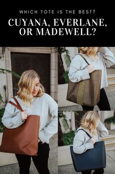 Madewell Tote Bag, Madewell Tote Outfit, Cuyana System Tote, Everlane Tote, Womens Work Tote, Cuyana Tote, Best Eyes, Best Travel Tote