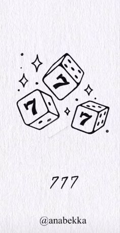 two dices with numbers on them are flying through the air