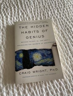 the hidden habitts of genius by craig wright, ph d book cover