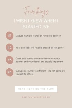 the four things i wish i knew when i started ive info graphic by pretty little blog