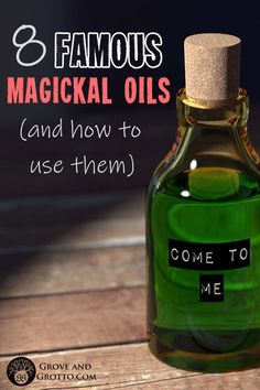 Eight famous magickal oils (and how to use them) – Grove and Grotto