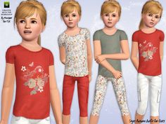 Casual Outfits For Girls, Sims Inspiration, Sims Clothes