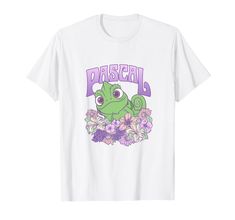 PRICES MAY VARY. Officially Licensed Disney Tangled Apparel for Women - Men - Boys - Girls - Toddler; Tangled T-Shirts; Royalty T-Shirts; Fairy Tale; Fantasy; Love Story; Pascal; Rapunzel; Disney+; Disney Plus; Disneyland; Disney World; Seasonal; Holiday; 23PRIN01462A-001 Lightweight, Classic fit, Double-needle sleeve and bottom hem Pascal Rapunzel, Rapunzel Disney, Disney Tangled, Disney Plus, Disney Disney, Girls Toddler, Men Boys, Rapunzel, Tangled