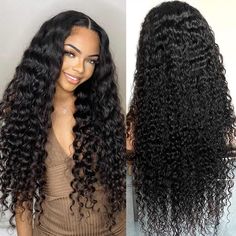 PRICES MAY VARY. 13x4 HD lace Frontal wigs human hair material: Deep Wave Lace Frontal wigs is Unprocessed virgin Human Hair, Deep Wave Lace Frontal wigs human hair pre plucked baby hair,soft, Smooth, and Shiny, No Tangles or Shedding, No smell. freehairstyles: Unprocessed wigs can be Curled, Bleached and Dyed as you like. NOTE: 1,Heating temperature within 300℉. 2,Darker colors work better than lighter colors. 3,Please maintain the human hair wig regularly to prolong the use cycle. Hair texture Deep Curly, Curly Lace Front Wigs, Deep Wave, Hd Lace, Lace Frontal, Lace Frontal Wig, Frontal Wigs, Lace Front, Baby Hairstyles