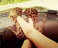 :) Cheetah Heels, Leopard Heels, Cute Heels, Print Shoes, Fashion High Heels, Shoe Print