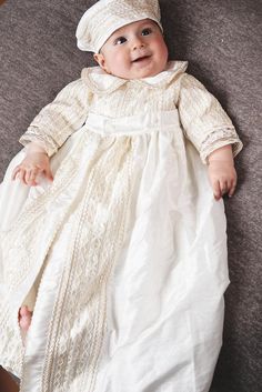 Christening Gowns For Boys, Baby Christening Outfit, Wedding Outfit For Boys, Baby Turban Hat