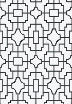 a black and white geometric pattern