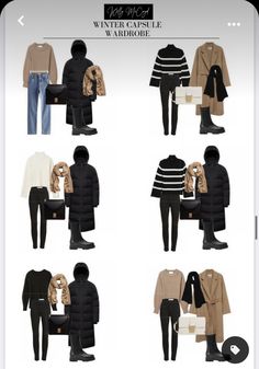 Paris Winter Outfit 2022, Chic Winter Outfits 2023, London Fall Travel Outfits, Winter Office Capsule Wardrobe, Packing For Winter In Europe, Winter Outfit Europe, Christmas Markets Outfit, Autumn Europe Outfits, Winter Outfit Capsule