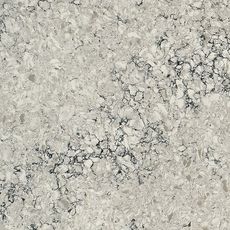 a close up view of the surface of a granite countertop with white and black speckles