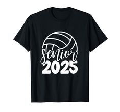 PRICES MAY VARY. This is great for any volleyball senior player in the class of 2025 who is ready for high school graduation. Celebrate your volleyball player and 2025 graduate in these senior volleyball shirts. They are great gift ideas for any 2025 senior or junior. Featuring a volleyball and Senior 2025, this is perfect to wear to volleyball senior night or graduation for the senior class 2025. These matching tees are a great graduation gift for soon to be senior or new senior or for matching 2025 Graduate, Volleyball Team Shirts, Senior Volleyball, Volleyball Senior Night, Volleyball Shirts, Class Of 2025, Great Graduation Gifts, Volleyball Player, Senior Night