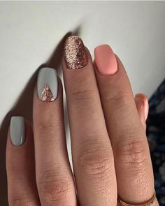 Summer Nails Colors Designs, Pastel Nail Art, Cute Spring Nails, Nail Art Designs Summer, Spring Nail Art, Colorful Nail Designs, Nail Designs Glitter, Summer Nails Colors, Pastel Nails