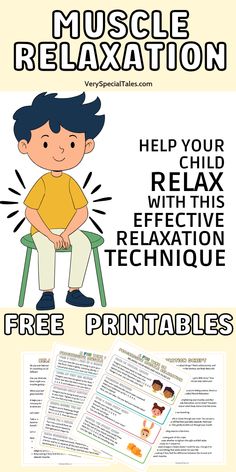 Calming Techniques for Kids (Muscle Relaxation Script & Visuals for Kids - FREE). Progressive Muscle Relaxation for Kids: In this post, we explore this powerful relaxation technique and learn how to adapt it with guided imagery to make it work better for children. You can also download a Progressive Muscle Relaxation script and worksheet designed specifically for kids. Calming strategies for kids. Calm-down resources for kids. Calming techniques for kids. Social-emotional learning resources. School counseling. Parenting. Calming Techniques For Kids, Relaxation Scripts, Progressive Muscle Relaxation, Calming Techniques, Relaxation Exercises, Guided Imagery, Executive Functioning Skills