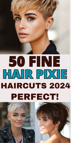 Enhance your thick hair with these effortlessly chic pixie haircuts for 2024. Perfect for volume and style. #PixieCutsForThickHair2024 #ChicHaircuts #VolumeAndStyle Fall Hair Highlights, Pink Haircut, Pixie Haircut Fine Hair, Fine Thick Hair, Short Choppy Haircuts, Curly Pixie Haircuts, Best Bob Haircuts, Haircuts For Medium Length Hair, Straight Hair Cuts