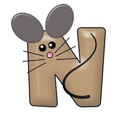 the letter n is for mouse