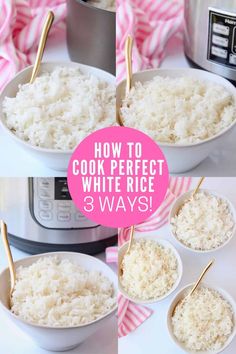 how to cook perfect white rice in an instant pressure cooker for 3 minutes or less