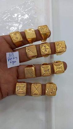 Men Rings Gold Simple, Gold Ring Indian, Latest Ring Designs, Gold Rings For Men