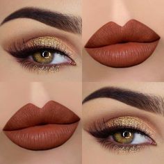 Dramatic Makeup For Green Eyes, Fall Photo Shoot Makeup, Maquillage On Fleek, Soft Eye Makeup, Eye Makeup Styles