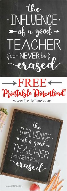 the free printable teacher appreciation sign for teachers