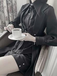 ouji outfit black butler Butler Outfit, Fancy Outfit, Gothic Lolita, Fit Inspo