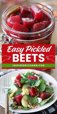 Try these Homemade Pickled Beets for a delicious twist on a classic snack! This simple Pickled Beets Recipe creates juicy, flavorful bites for a perfect and easy appetizer idea that is sure to impress your guests. Pin this tasty snack recipe for later! Old Fashioned Pickled Beets Recipe, Easy Pickled Beets, Refrigerator Pickled Beets, Canned Pickled Beets, Canning Beets, Pickled Beets Recipe, Beets Recipe, Pickled Vegetables Recipe, Home Canning Recipes