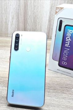 the new redmi note 8 pro is in its box