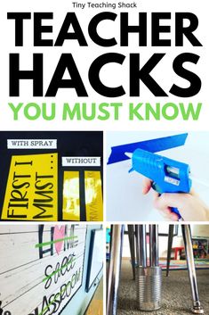 teacher hacks you must know to use them in the classroom and on the wall