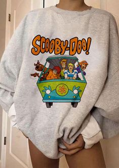 Scooby Doo Dog, Best Hoodies, Floral Sweatshirt, Shirts Crop, Smink Inspiration, Women Sweatshirts, Cute Comfy Outfits, Shirts Blouses