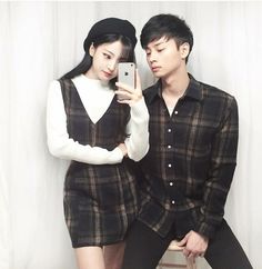 Haikyuu X Reader, Korean Couple Photoshoot, Korean Fashion Casual, Korean Fashion Trends