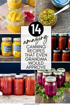 canning recipes that even grandma would't want to use in the kitchen, including pickled vegetables and canned jams