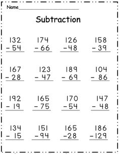 the subtraction worksheet for numbers 1 - 10 is shown in black and white