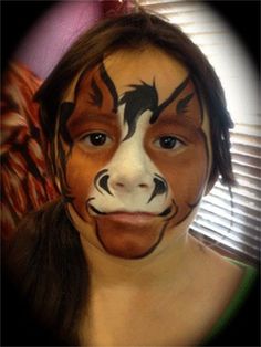 Horse Face Paint, Dog Face Paints