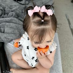 #babygirl #babyhairstyles #toddlergirl #toddlerhairstyle #toddlerhairinspo Infant Girls Hairstyles Baby, Newborn Baby Hairstyles, Short Baby Girl Hairstyles, Cute Hairstyles For Baby Girl, Hair Styles For 3 Month Old, Hảir Style For Baby Girl, 6 Month Baby Hairstyles Girl