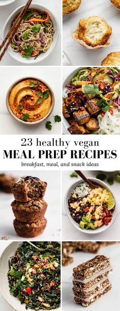 23 healthy vegan meal preppeds that are easy to prepare and quick to eat