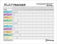 a printable track tracker for runners