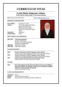 the resume for a graduate in malaysia