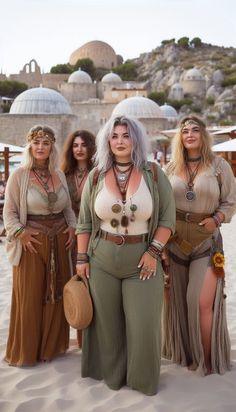 Des tenues boho island vibes grande taille pour tous les âges AI generated Boho Chic Plus Size Outfits, Curvy Boho Fashion, Boohoo Chic, 3 Hairstyles, Trend Ideas, Boho Queen, 50s Women, Hair Curl