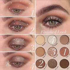 Soft Eyeshadow Looks Step By Step, Colourpop Eyeshadow Looks Step By Step, Going Coconuts Colourpop Looks, Casual Eyeshadow, Colourpop Eyeshadow Looks Tutorials, Fall Eyeshadow Looks Step By Step, Soft Eye Makeup