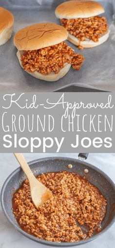 this kid approved ground chicken sloppy joes recipe is delicious and easy to make