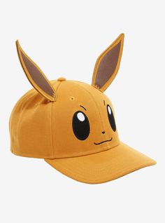 Evee Pokemon, Hat Free Crochet Pattern, Pokemon Hat, Pokemon Sketch, Pokemon Accessories, Pokemon Eevee, Cool Pokemon, Pocket Monsters, Protect Yourself