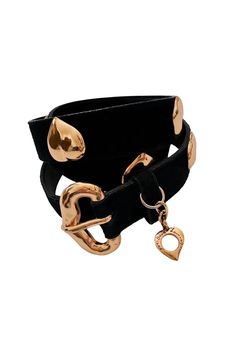 Rare Vintage YSL Statement Heart Belt