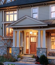 a house with the words save written on it's front door and sidelights